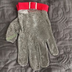 Safe-T-gard stainless steel mesh safety glove